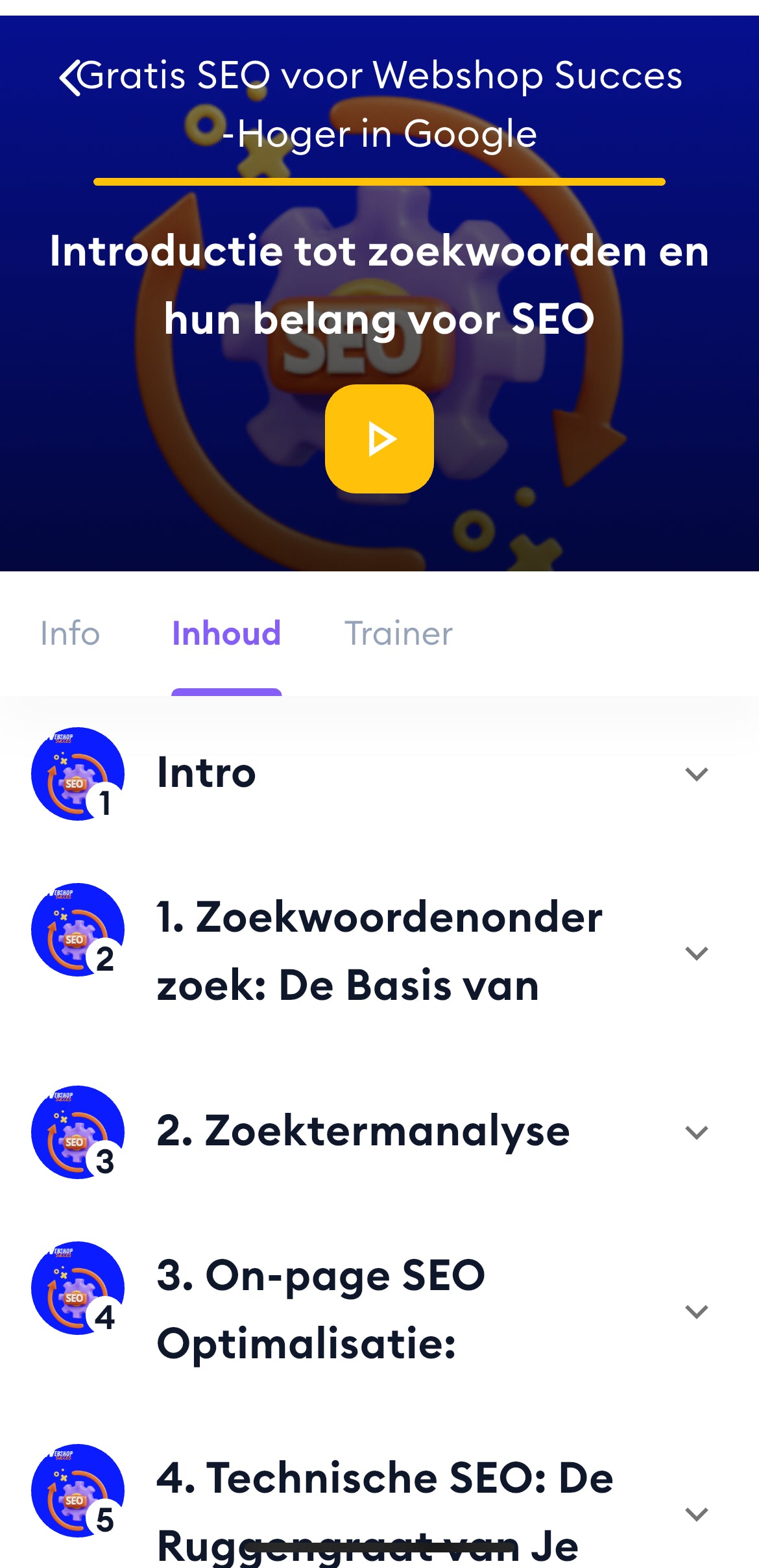 Gratis SEO Cursus 7 daagse voor beginners